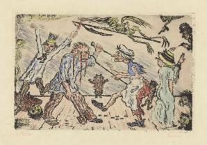 An illustration on the theme of wrath