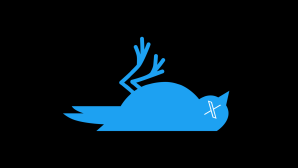 Dead Twitter bird